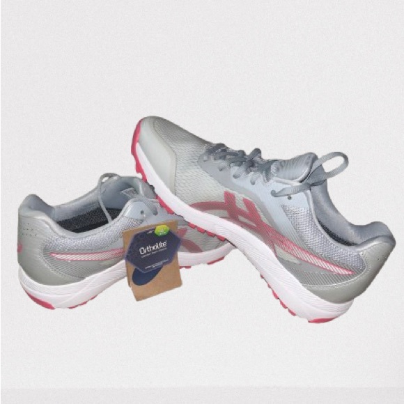 New Women’s Size 9.5 ASICS Grey/Pink Camo Gel Course Ace Spikeless Golf Sneaker - Picture 5 of 8